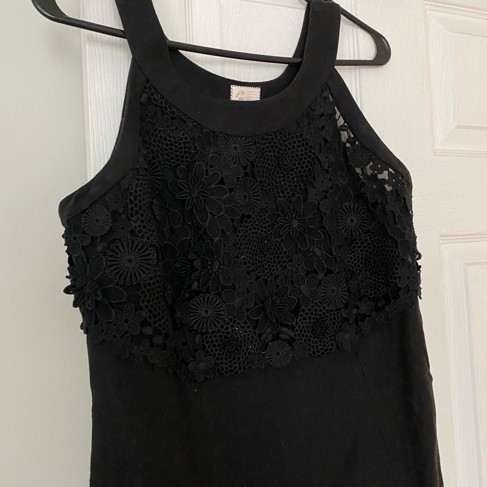 Anthropologie Black Cocktail Dress